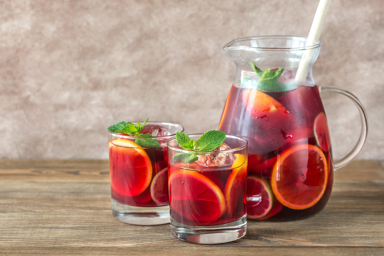 Hibiscus Spritzers